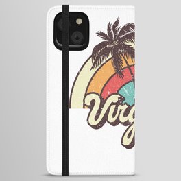 Virginia beach city iPhone Wallet Case