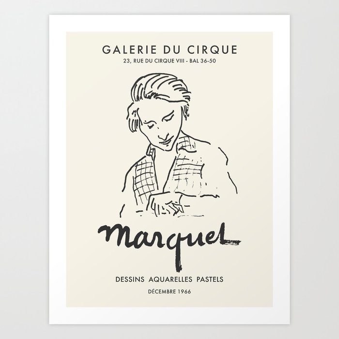 Albert Marquet Art Exhibition Print Art Print