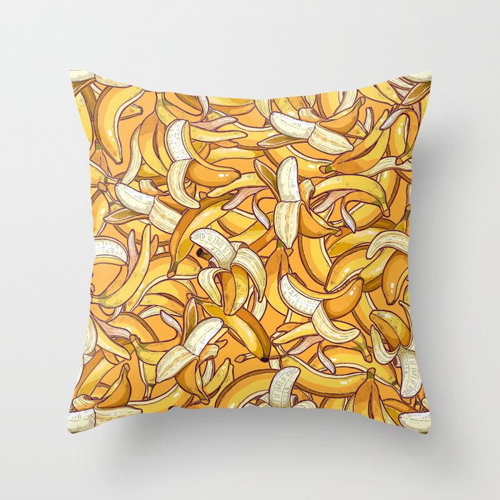 banana throw pillow