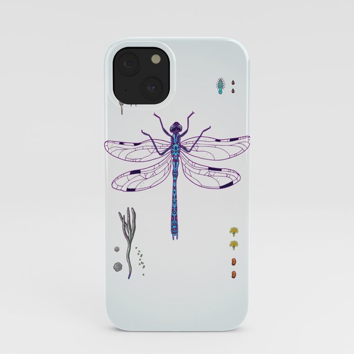 happy dragonfly iPhone Case