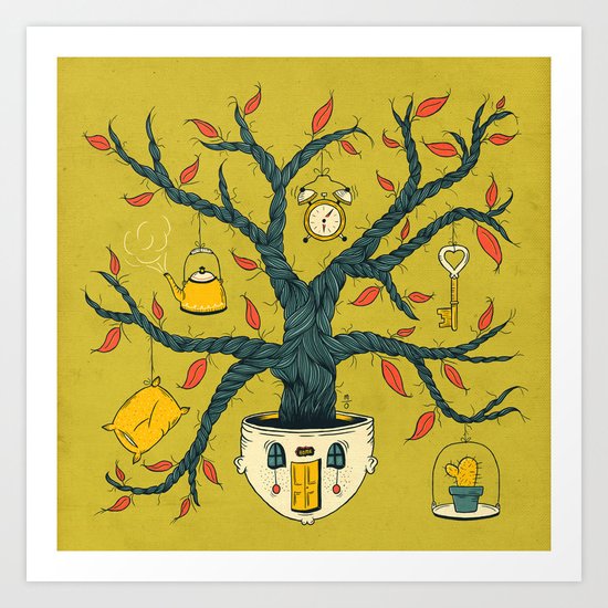 Dulce, hogar dulce Art Print