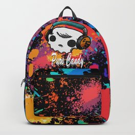 Skull headphones Pure Candy Backpack
