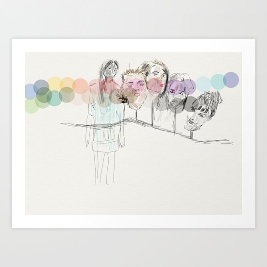 Dots Art Print