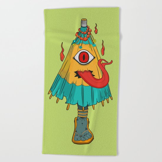 Kasa-Obake Beach Towel