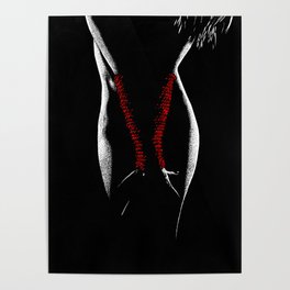 Red Rope Poster