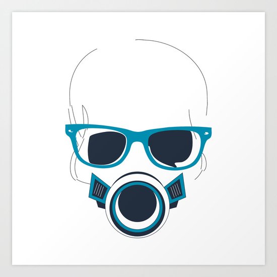 Modern Hipster Art Print