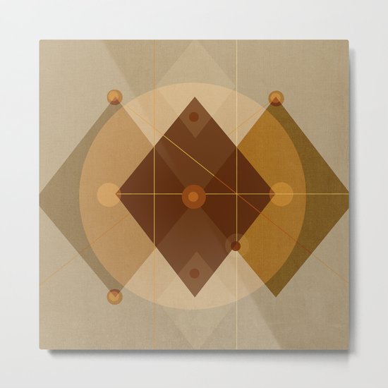 Geometric/Abstract 9 Metal Print