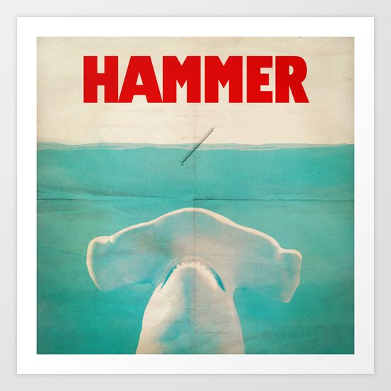 Hammer (square format) Art Print
