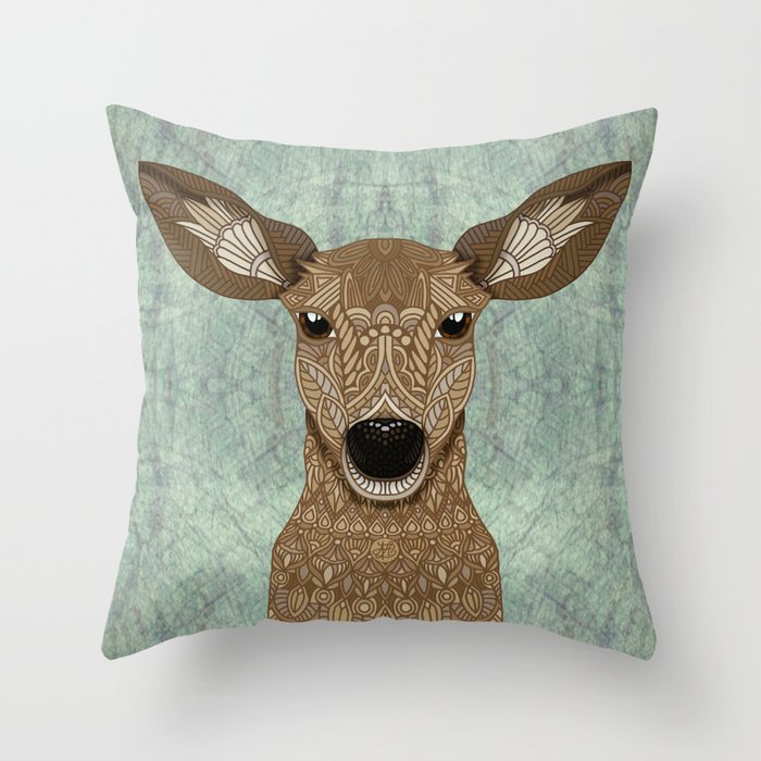 Bambi Throw Pillow