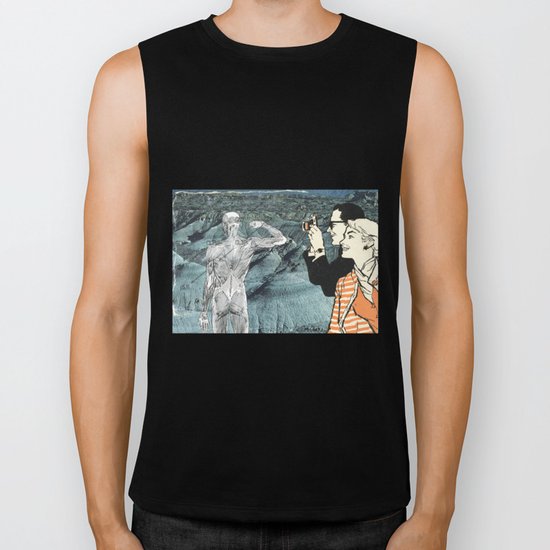 There's Just No Privacy Anymore Biker Tank