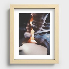 The torch Recessed Framed Print