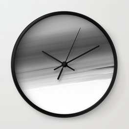 Gray Smooth Ombre Wall Clock