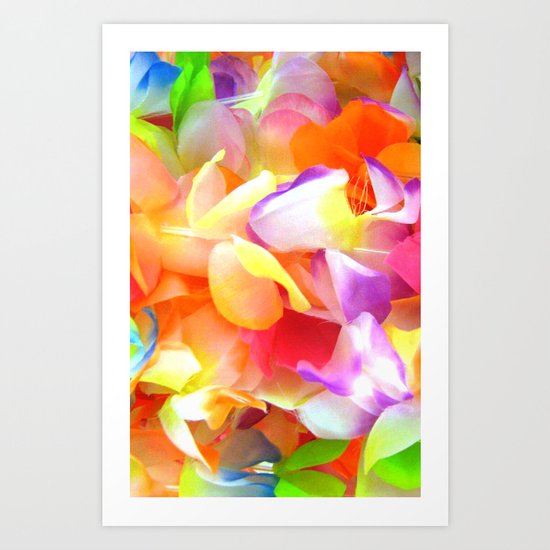FLOWER CARPET Art Print