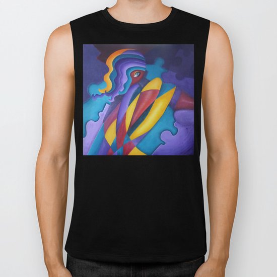 Bedazzled Biker Tank