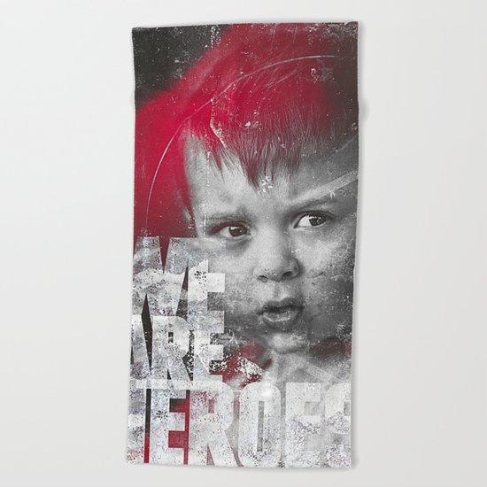 Hero Sessions III Beach Towel