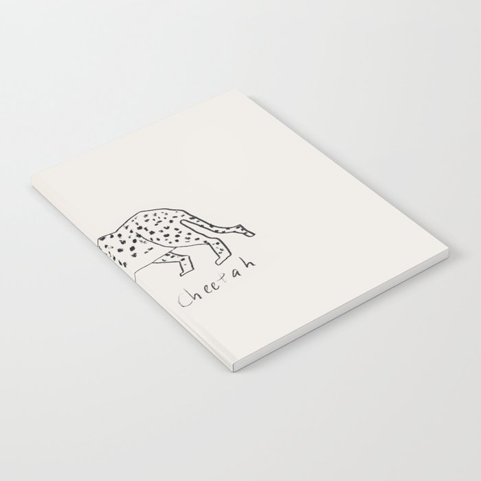 Charming cheetah Notebook