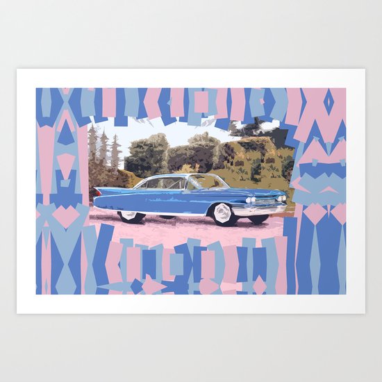 Cadillac Coupe De Ville, 1960 Art Print