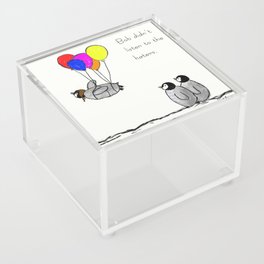 To be a Flying Penguin Acrylic Box