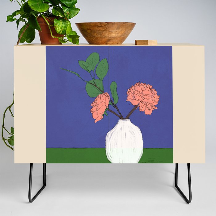Thought of you Blue 2 Credenza