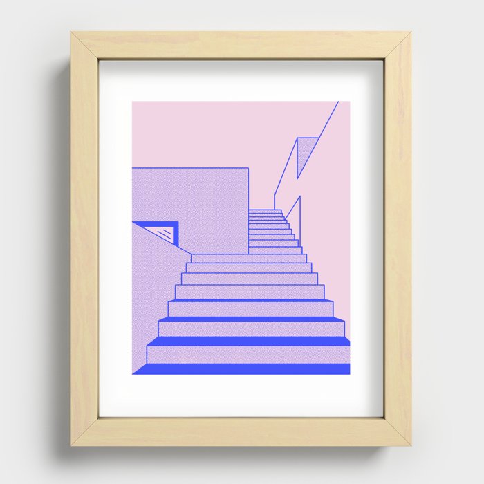 Architecture Building Print No.3 Recessed Framed Print