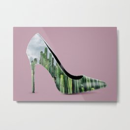 Cactus heel Metal Print