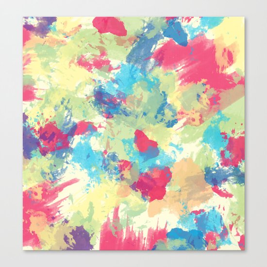 Abstract Painting Canvas Print