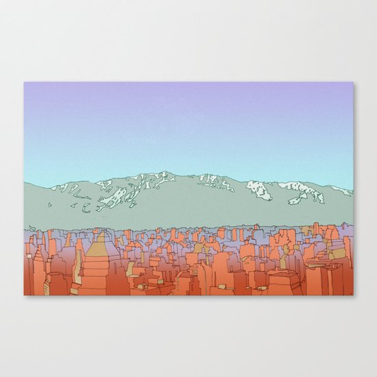 Muteland Canvas Print