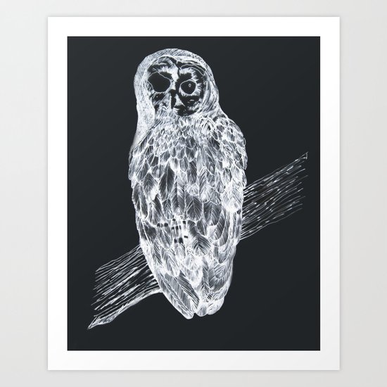 owl Art Print