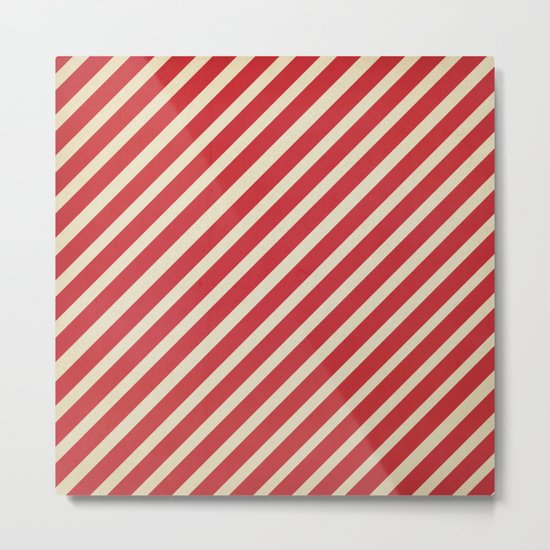 Candy Cane Metal Print
