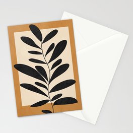 Minimal Plant 3 Stationery Card