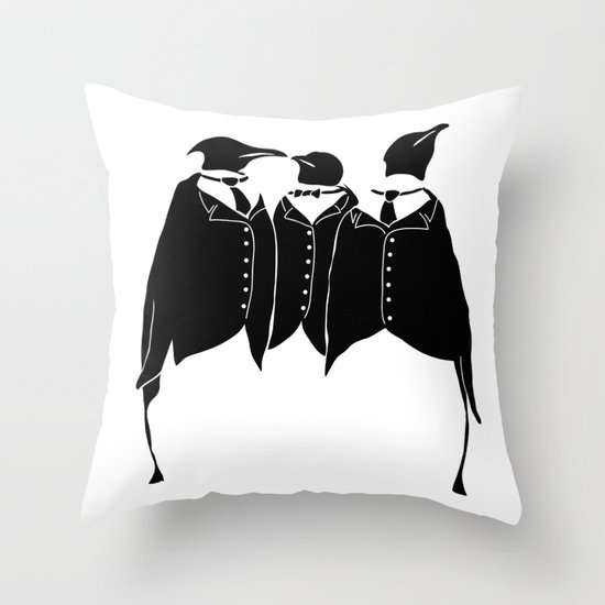 All Dressed Up And Nowhere To Go Throw Pillow
