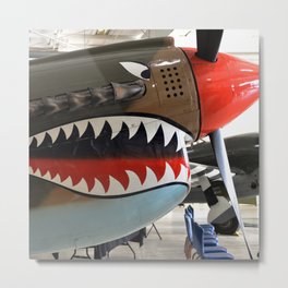 World War II 'Shark-Face' Vintage Airplane Metal Print | Wwiiplane, Vintageairplane, Wwiiplanephoto, Wwiiplanegifts, Worldwar2Plane, Ww2, Secondworldwar, Wwiiplaneart, Vintagewwllplane, Wwiisharkface 