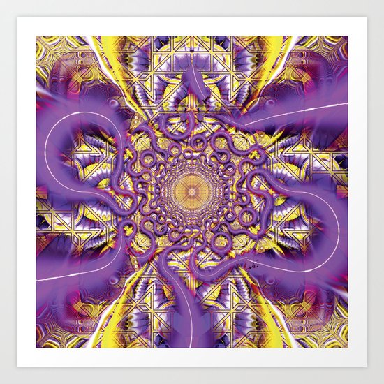 Ethereal Language Art Print