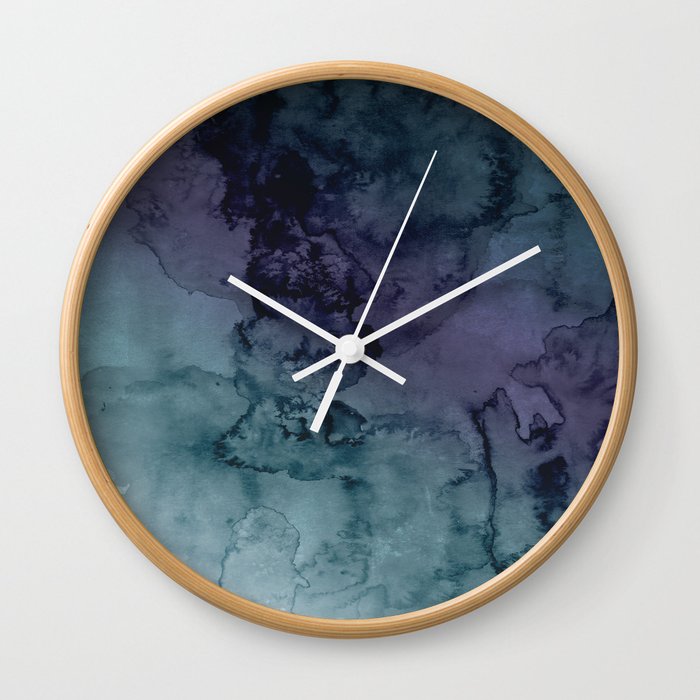 Energize - Mixed media painting Wall Clock