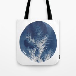 Jackie Partridge Art - Pine Branch Cyanotype Tote Bag