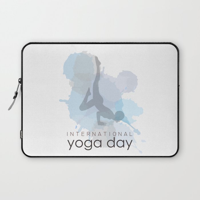 International yoga day workout  Laptop Sleeve