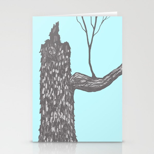 Nut Tree Illustration Stationery Cards