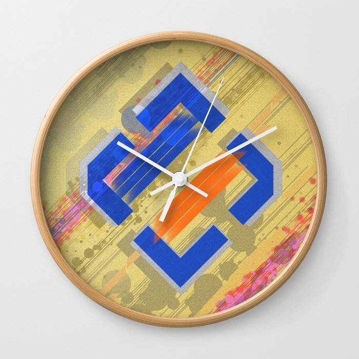 Colours Wall Clock