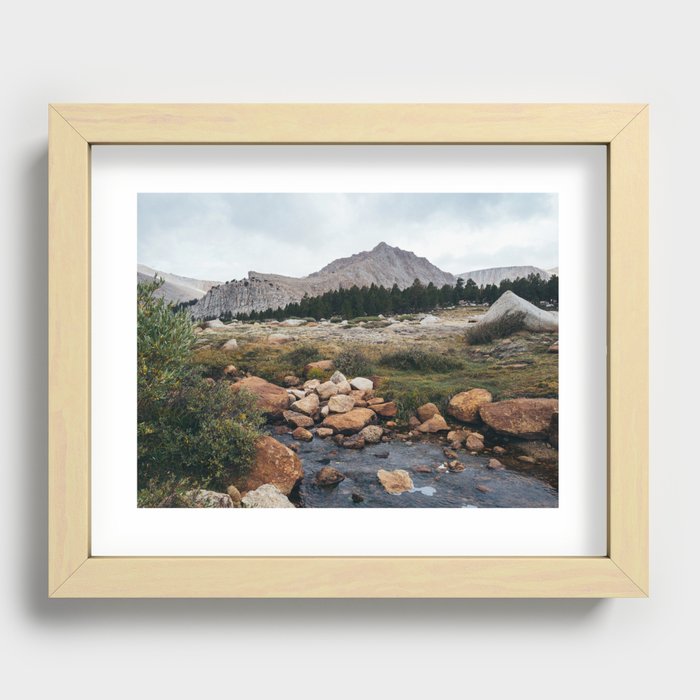 In the John Muir Wilderness Recessed Framed Print