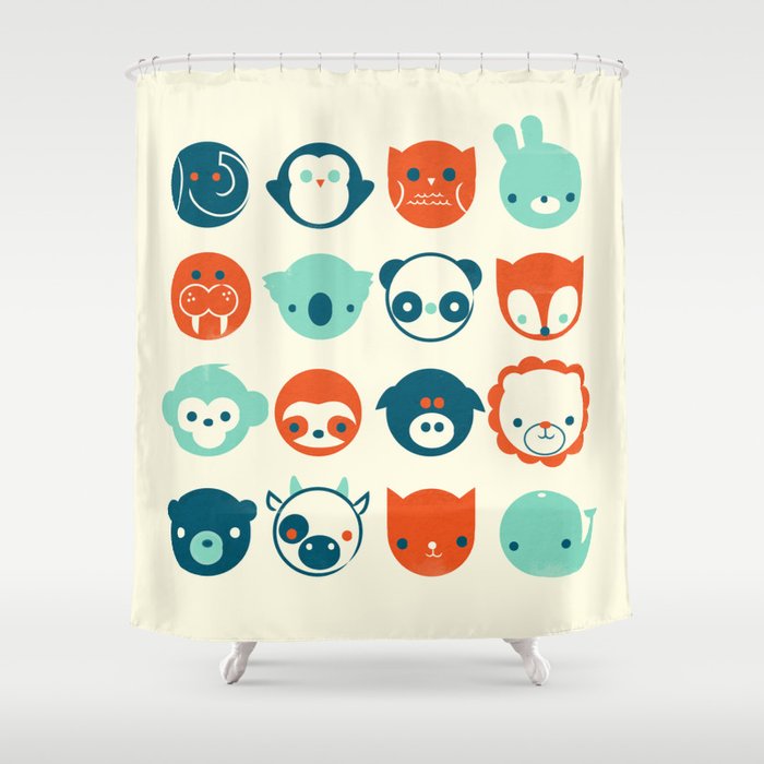 Menagerie Shower Curtain