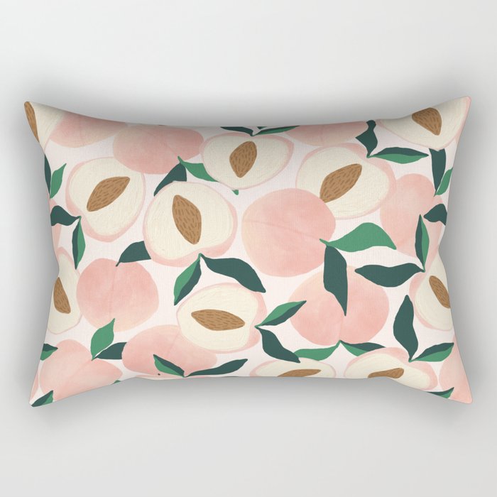 Peaches Rectangular Pillow