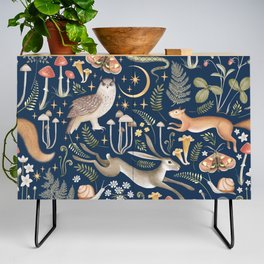 Enchanted Magical Midnight Forest Credenza