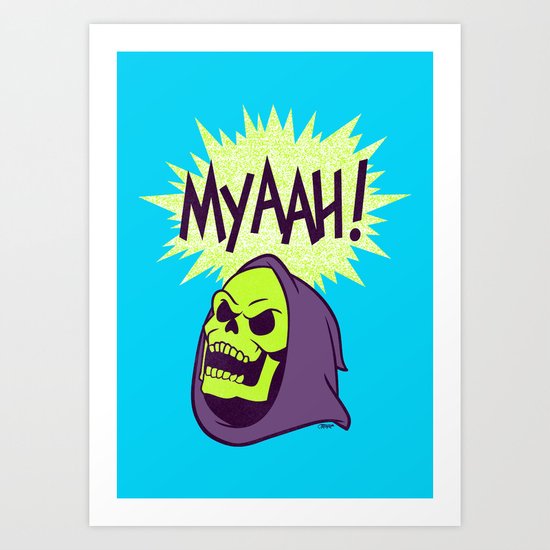 Myaah! Art Print