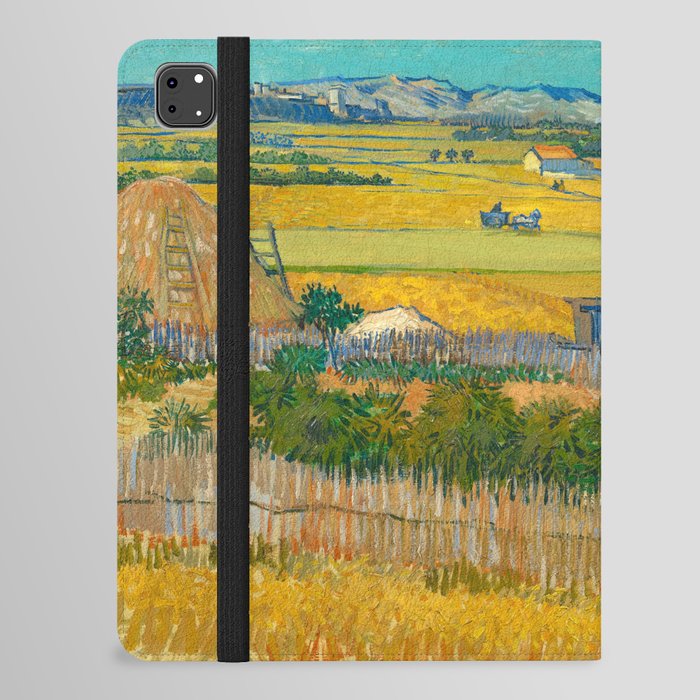The Harvest, 1888 by Vincent van Gogh iPad Folio Case