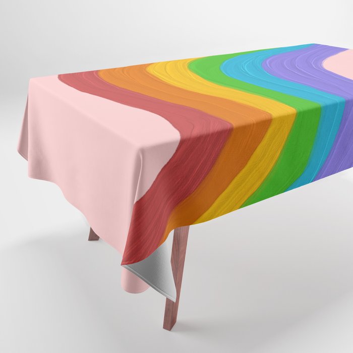 Pride waves Tablecloth