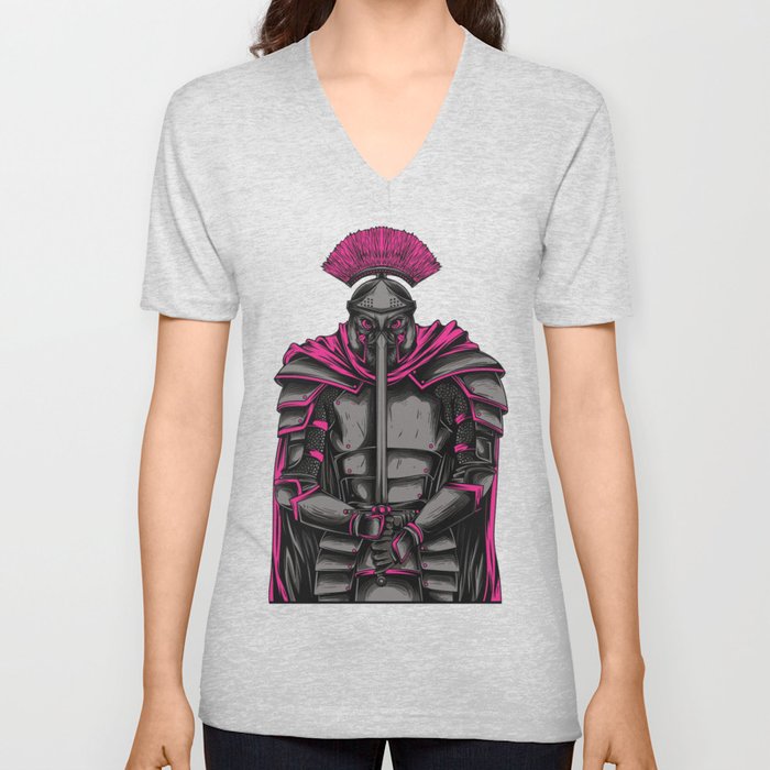 Gladiator Warrior Shirts V Neck T Shirt