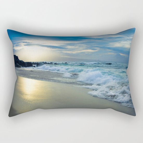 One Dream Sunset Hookipa Beach Maui Hawaii Rectangular Pillow