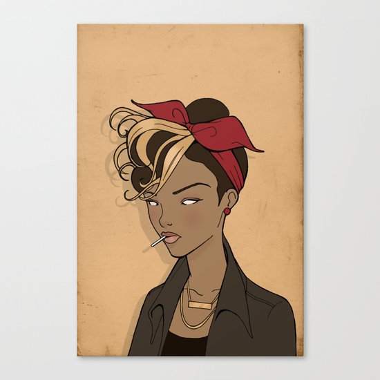 Out come the wolves Canvas Print