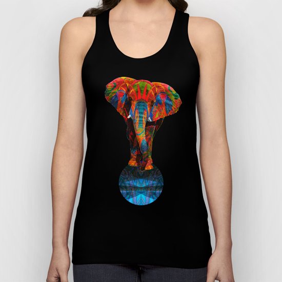 Elephant Unisex Tank Top