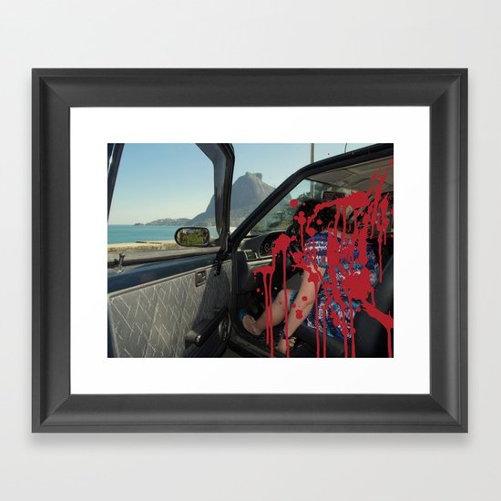 Locals Only - Rio de Janeiro Framed Art Print